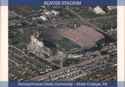 Beaver Stadium Aerial View, Penn State Nittany Lions Postcard