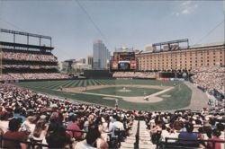 Camden Yards Baseball Stadium View 1992 Postcard