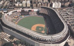Aerial View of Yankee Stadium, Home of the Yankees Postcard