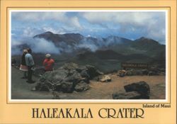 Haleakala Crater View, Island of Maui, HI Postcard