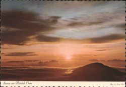 Sunrise over Haleakala Crater, Maui, HI Postcard