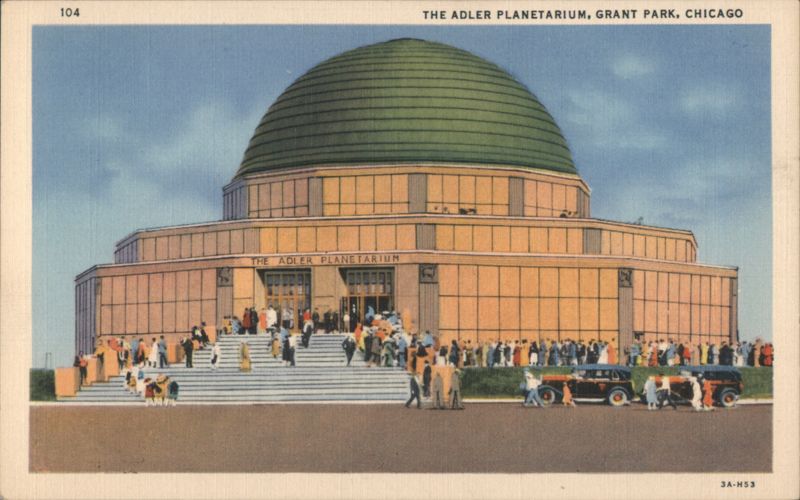 Adler Planetarium, Grant Park Chicago Illinois