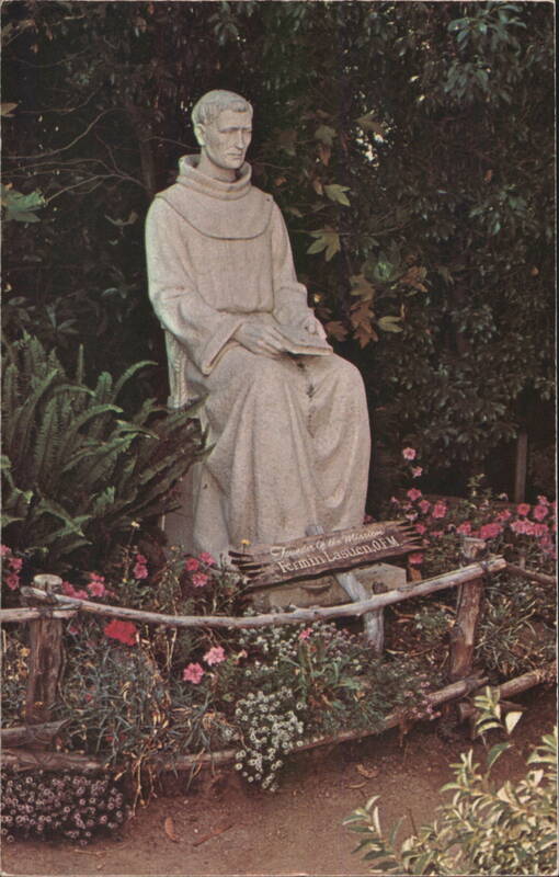 San Fernando Mission, Padre Lasuen Statue California