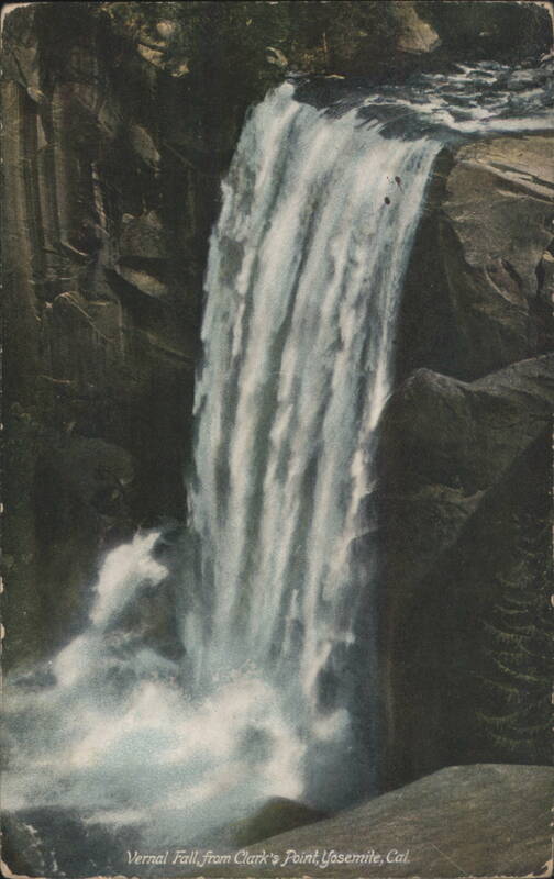 Vernal Fall, Clark's Point, Yosemite California