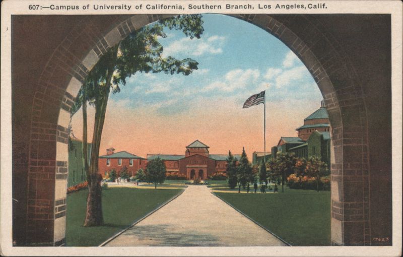 Campus of University of California, Southern Branch Los Angeles
