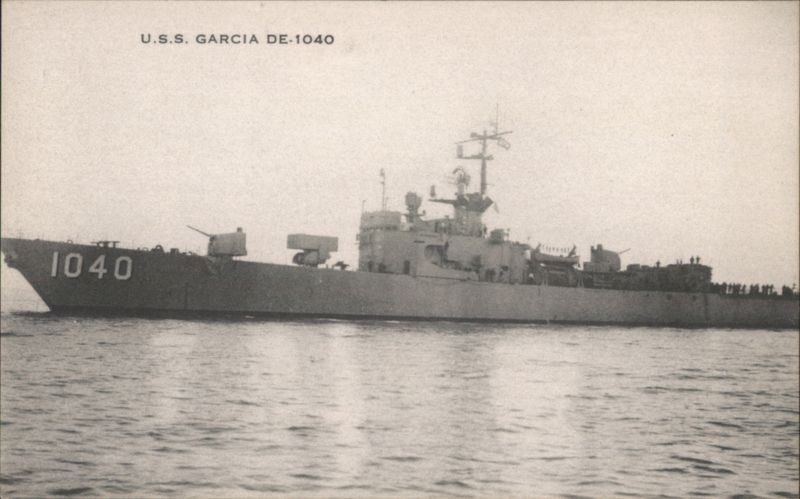 U.S.S. Garcia DE-1040 Destroyer Escort Newport, RI Rhode Island