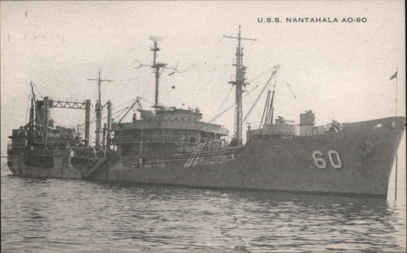 U.S.S. NANTAHALA AO-60 Navy Ship Newport Rhode Island