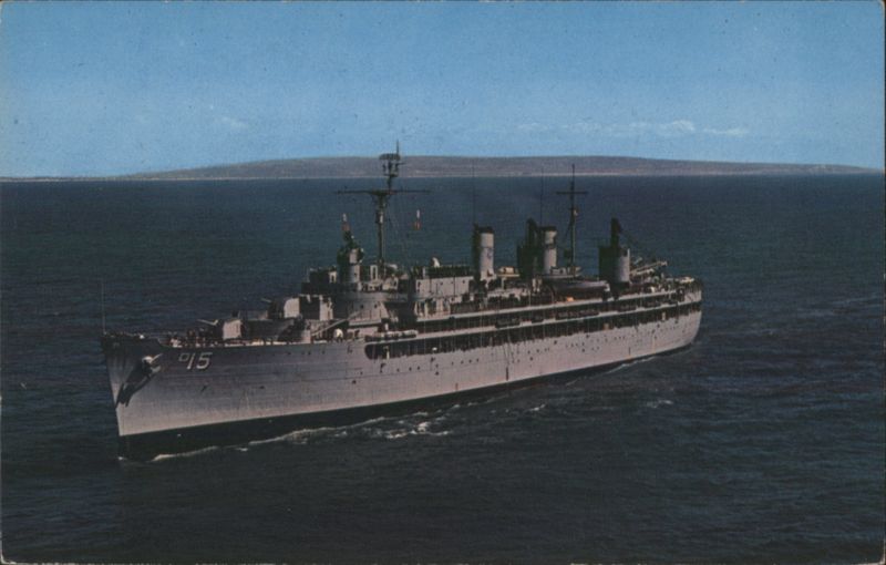 U.S.S. PRAIRIE (AD-15) Destroyer Tender Ship Ships