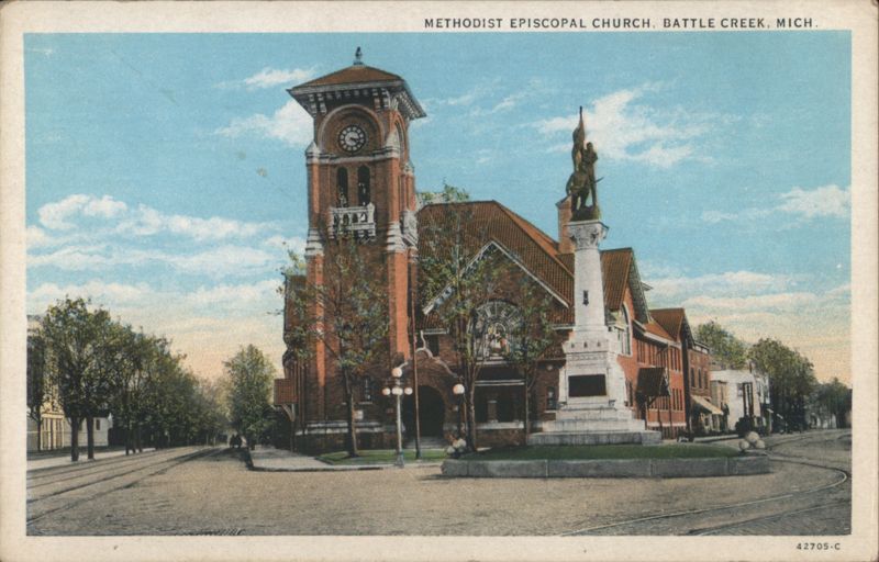 Methodist Episcopal Church, Battle Creek, MI Michigan