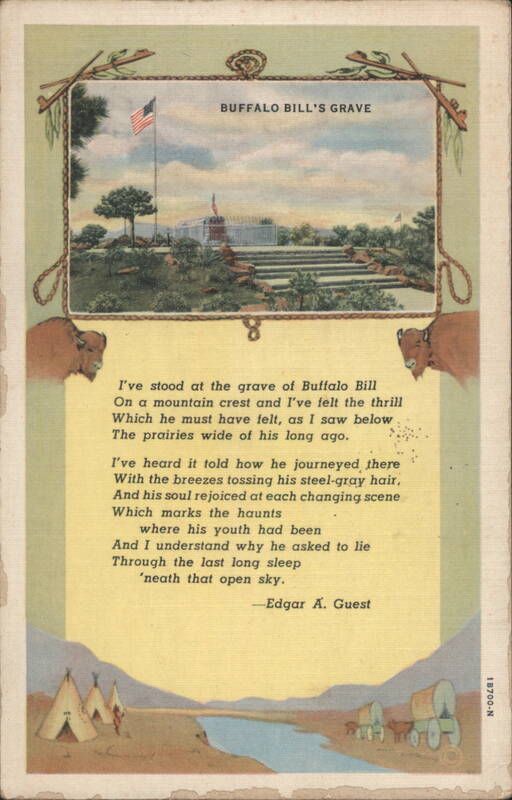 Buffalo Bill's Grave, Lookout Mountain Denver Colorado