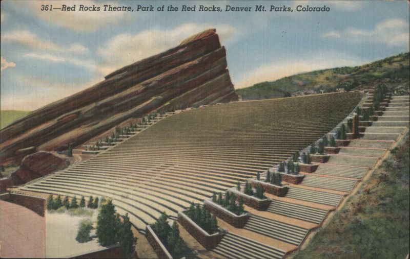 Red Rocks Theatre, Park of the Red Rocks, Colorado Denver