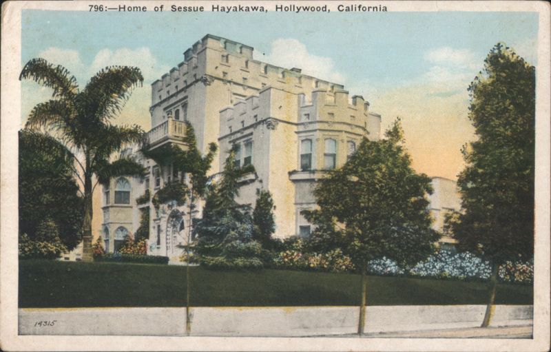 Home of Sessue Hayakawa Hollywood California
