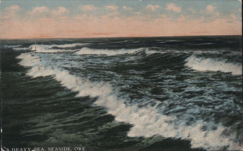 Heavy Sea, Seaside, Oregon