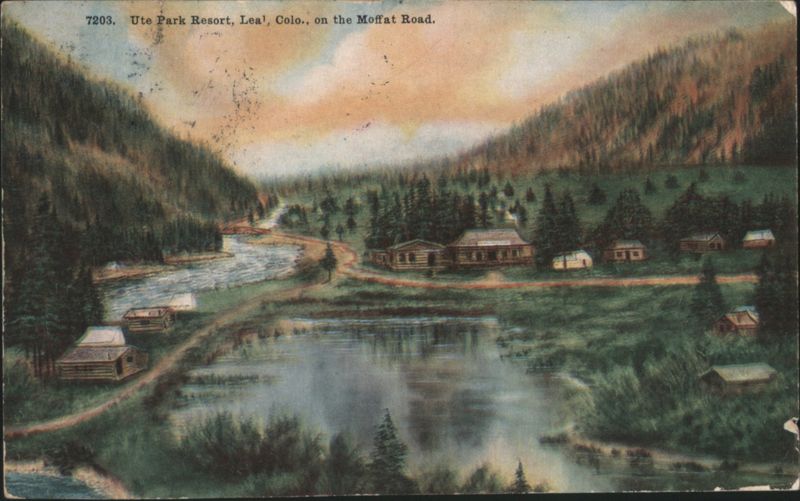 Ute Park Resort, Lea, CO, on the Moffat Road Lead Colorado