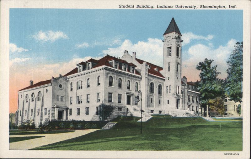 Student Building, Indiana University, Bloomington