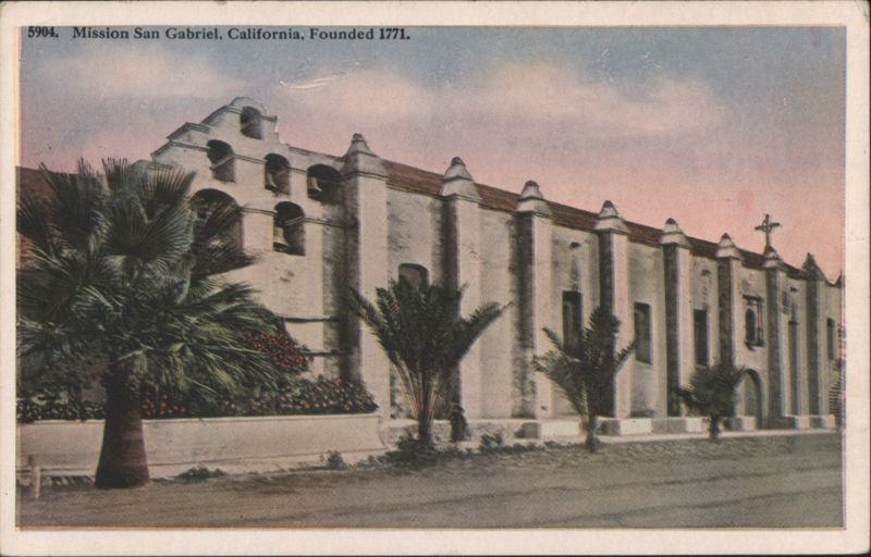 Mission San Gabriel, California, Founded 1771