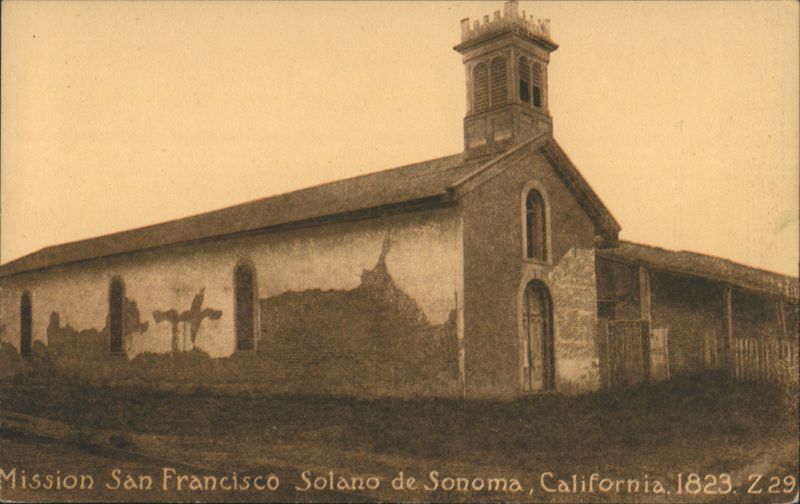 Mission San Francisco Solano de Sonoma, California, 1823