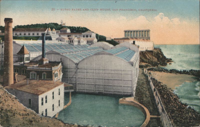 Sutro Baths and Cliff House, San Francisco, California