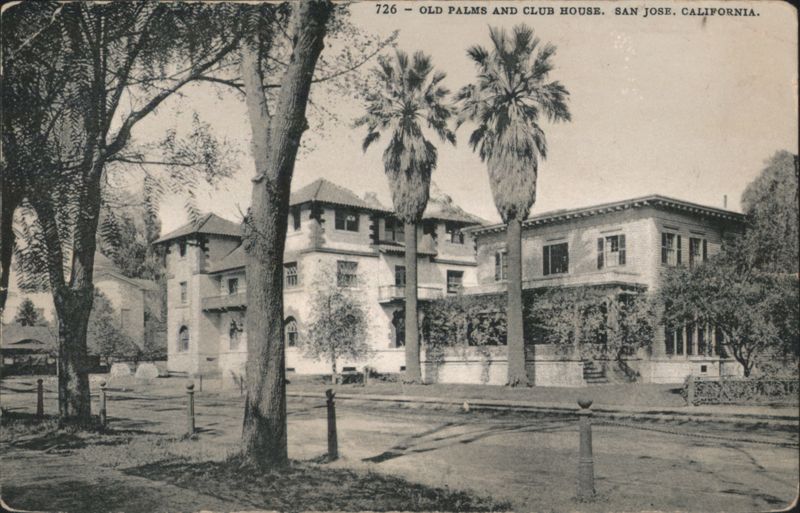 Old Palms and Club House, San Jose, CA California