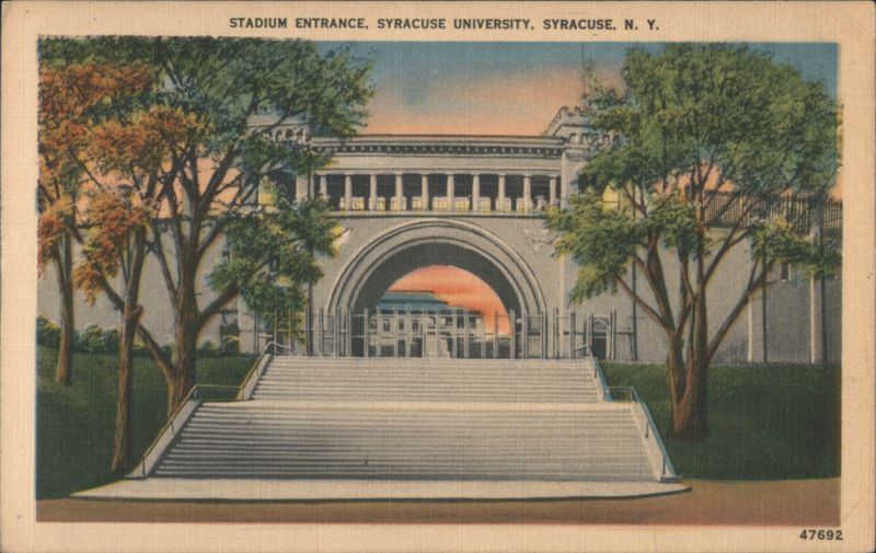Stadium Entrance, Syracuse University New York