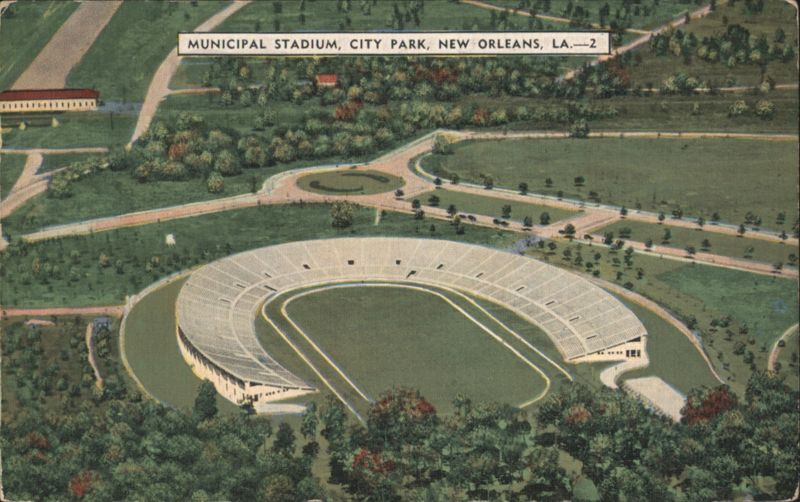 Municipal Stadium, City Park, New Orleans Louisiana