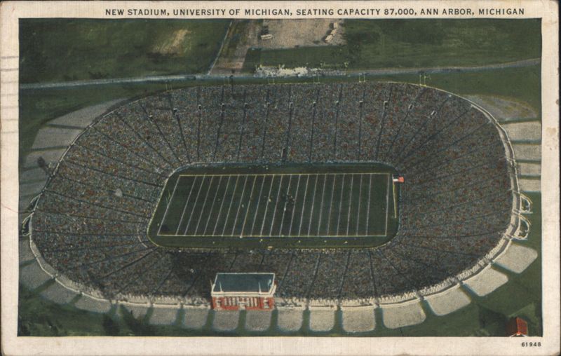 New Stadium, University of Michigan, Ann Arbor, MI