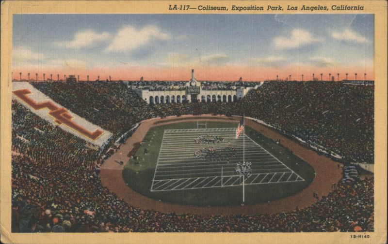 Coliseum, Exposition Park, Los Angeles, CA California