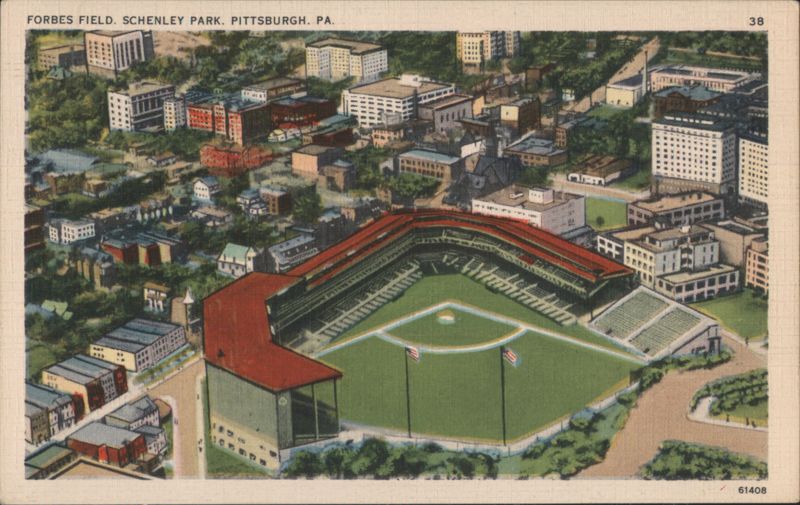 Forbes Field, Schenley Park, Pittsburgh, PA Pennsylvania