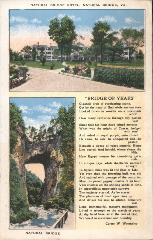 Natural Bridge Hotel & Natural Bridge, VA Virginia