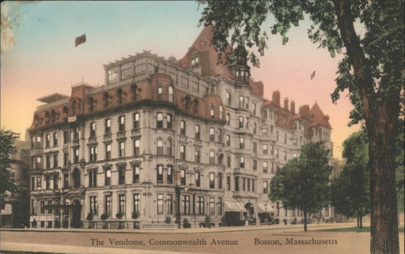 The Vendome, Commonwealth Avenue Boston Massachusetts