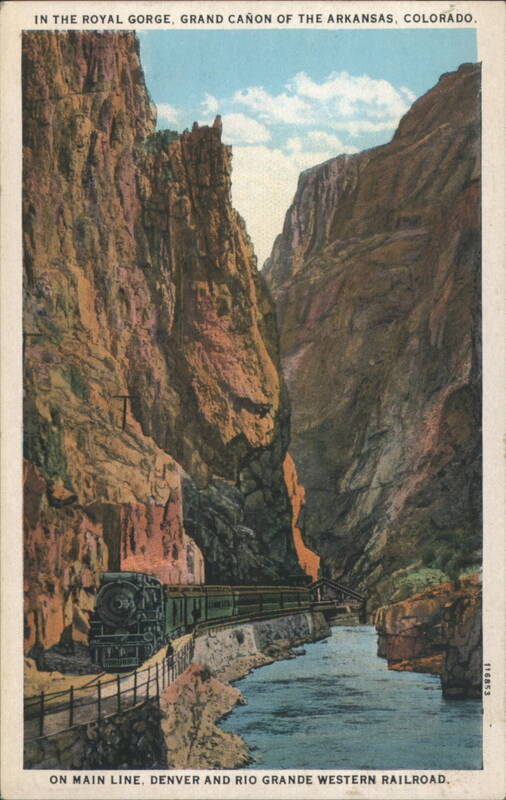 Royal Gorge, Grand Cañon of the Arkansas, Colorado
