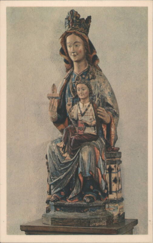 Virgin and Child, Spanish, late 13th Century Sculpture & Carving