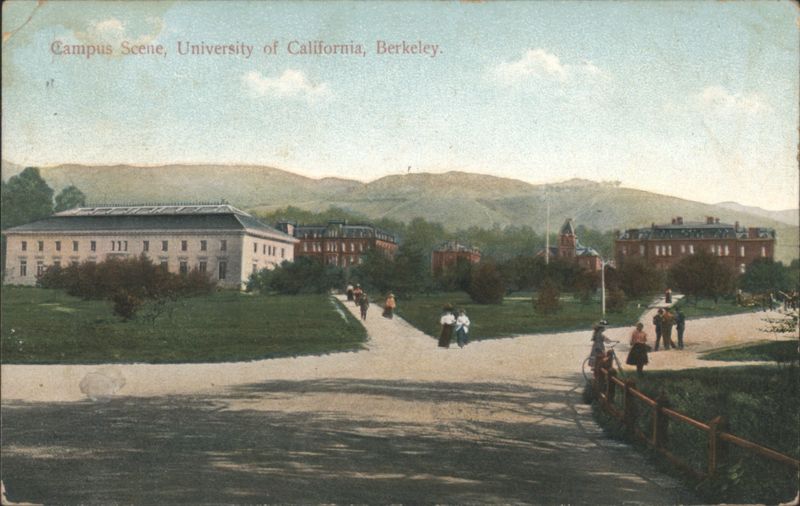 UC Berkeley Campus Scene California