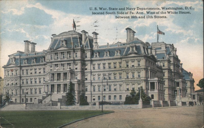 U.S. War, State and Navy Departments, Washington, D.C. District of Columbia