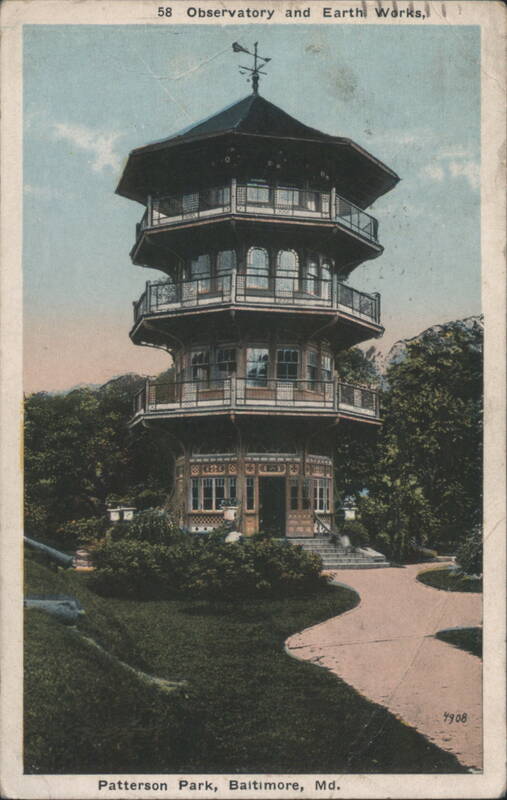 Observatory and Earth Works, Patterson Park, Baltimore Maryland