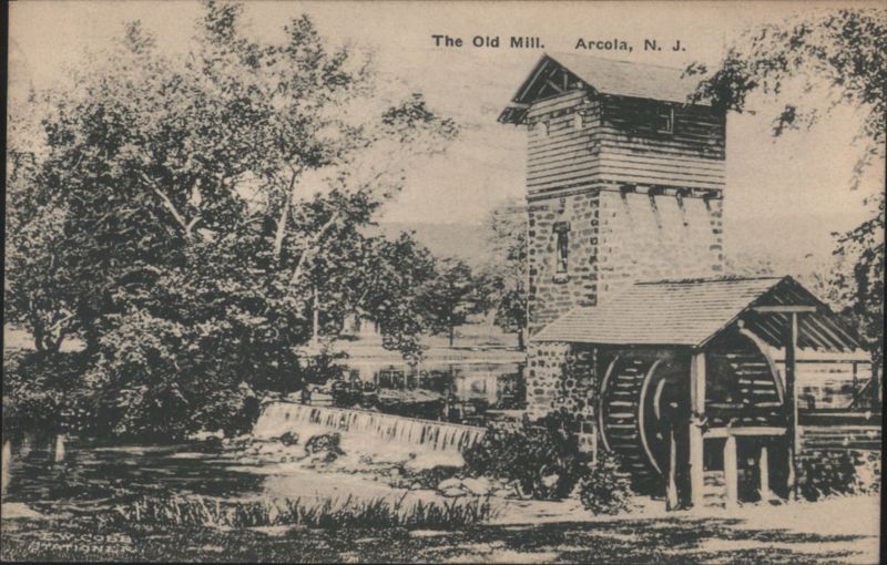 The Old Mill, Arcola, NJ New Jersey W. Code