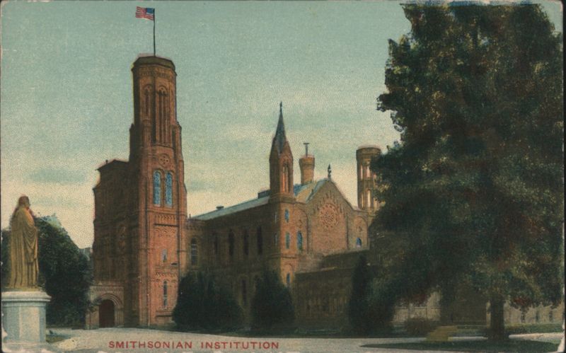 Smithsonian Institution, towers and pinnacles Washington District of Columbia