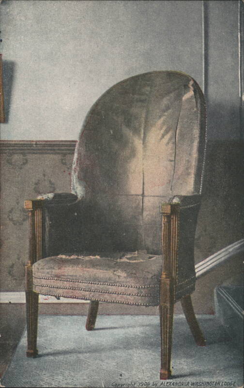 Washington's Chair, Alexandria, VA Virginia