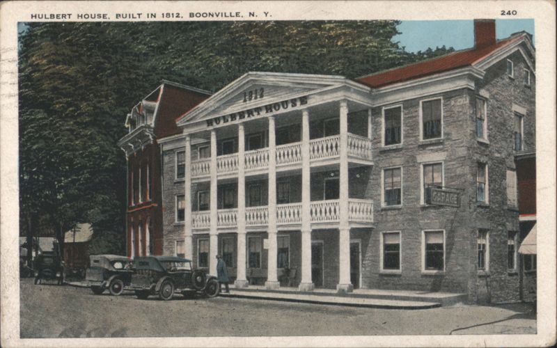 Hulbert House, Built in 1812, Boonville, NY New York