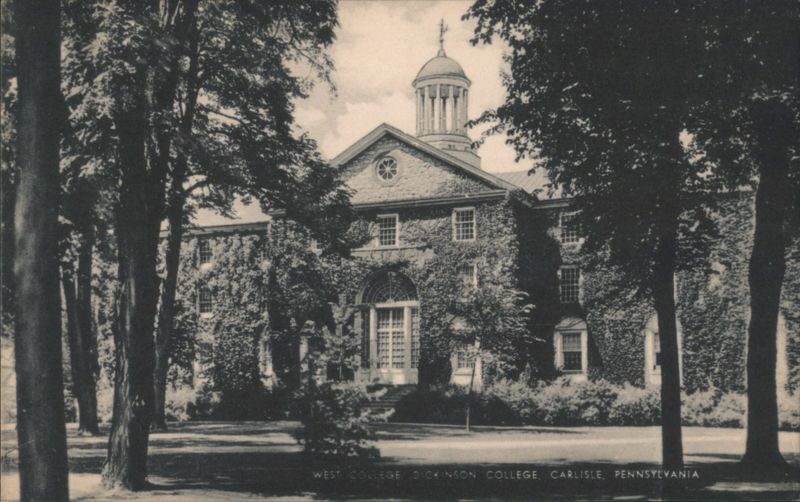 West College, Dickinson College, Ivy-Covered Building Carlisle Pennsylvania