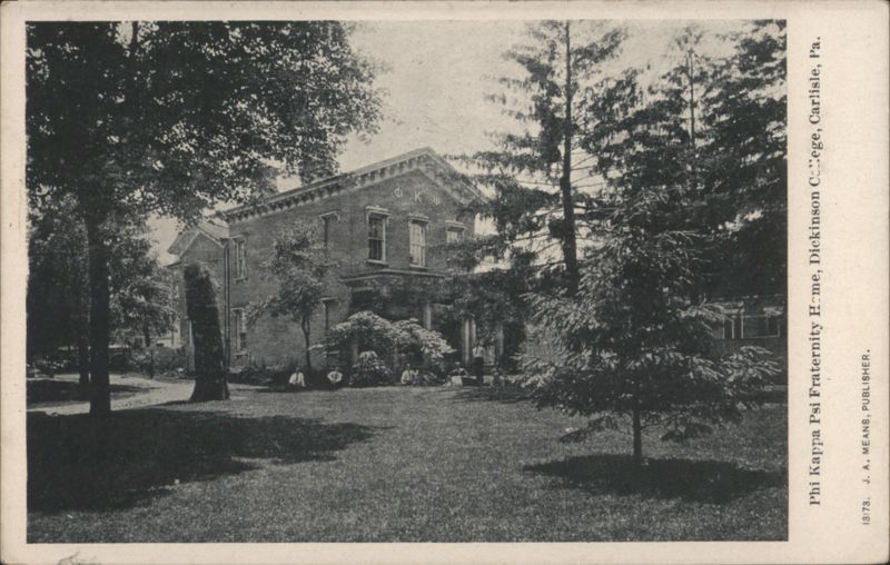Phi Kappa Psi Fraternity Home, Dickinson College, Carlisle Pennsylvania