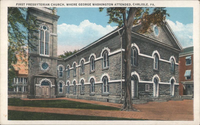 First Presbyterian Church, George Washington, Carlisle, PA Pennsylvania