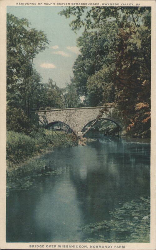 Bridge over Wissahickon, Normandy Farm, Gwynedd Valley Pennsylvania