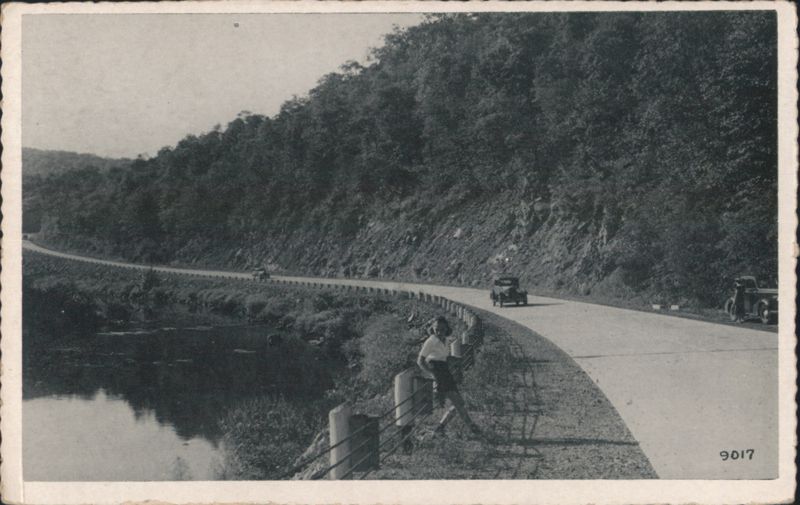 U. S. Route 122 along Juniata River, PA Pennsylvania
