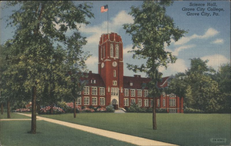 Science Hall, Grove City College Pennsylvania