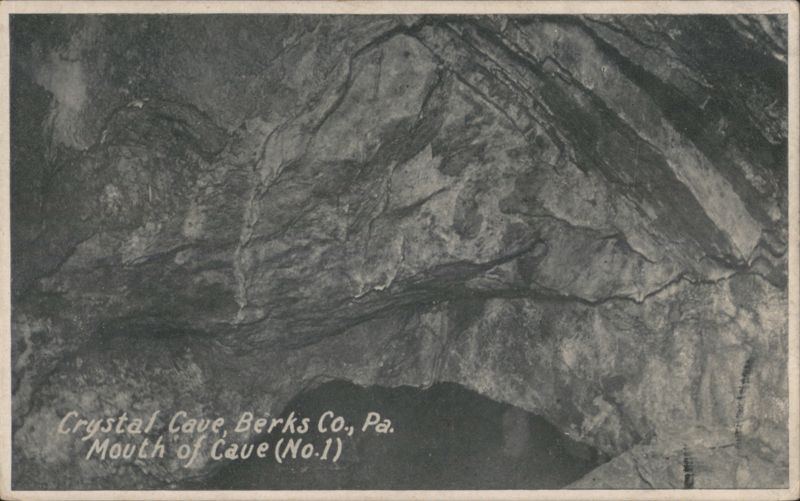 Crystal Cave, Berks Co., PA - Mouth of Cave No.1 Pennsylvania