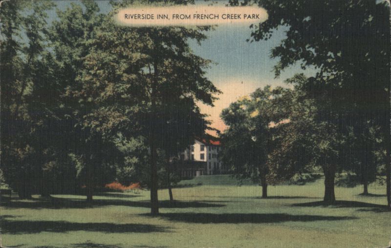 Riverside Inn, French Creek Park, Cambridge Springs, PA Pennsylvania