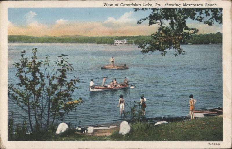 Canadohta Lake, Marcresan Beach, PA Pennsylvania