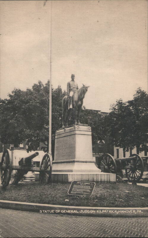 General Judson Kilpatrick Statue, Hanover, PA Pennsylvania