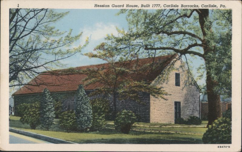 Hessian Guard House, Built 1777, Carlisle Barracks Pennsylvania